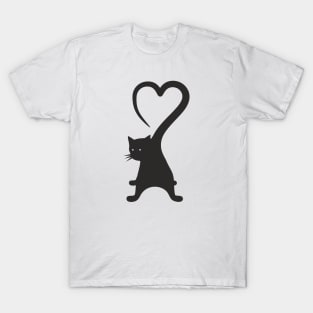 Cat expresses its love T-Shirt